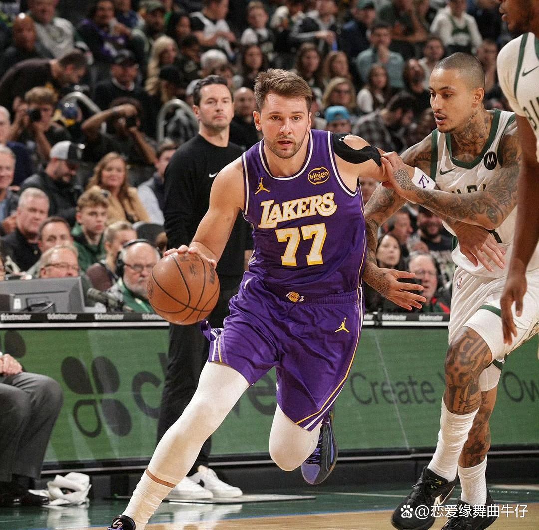 广东队完胜湖人，东契奇带队取胜