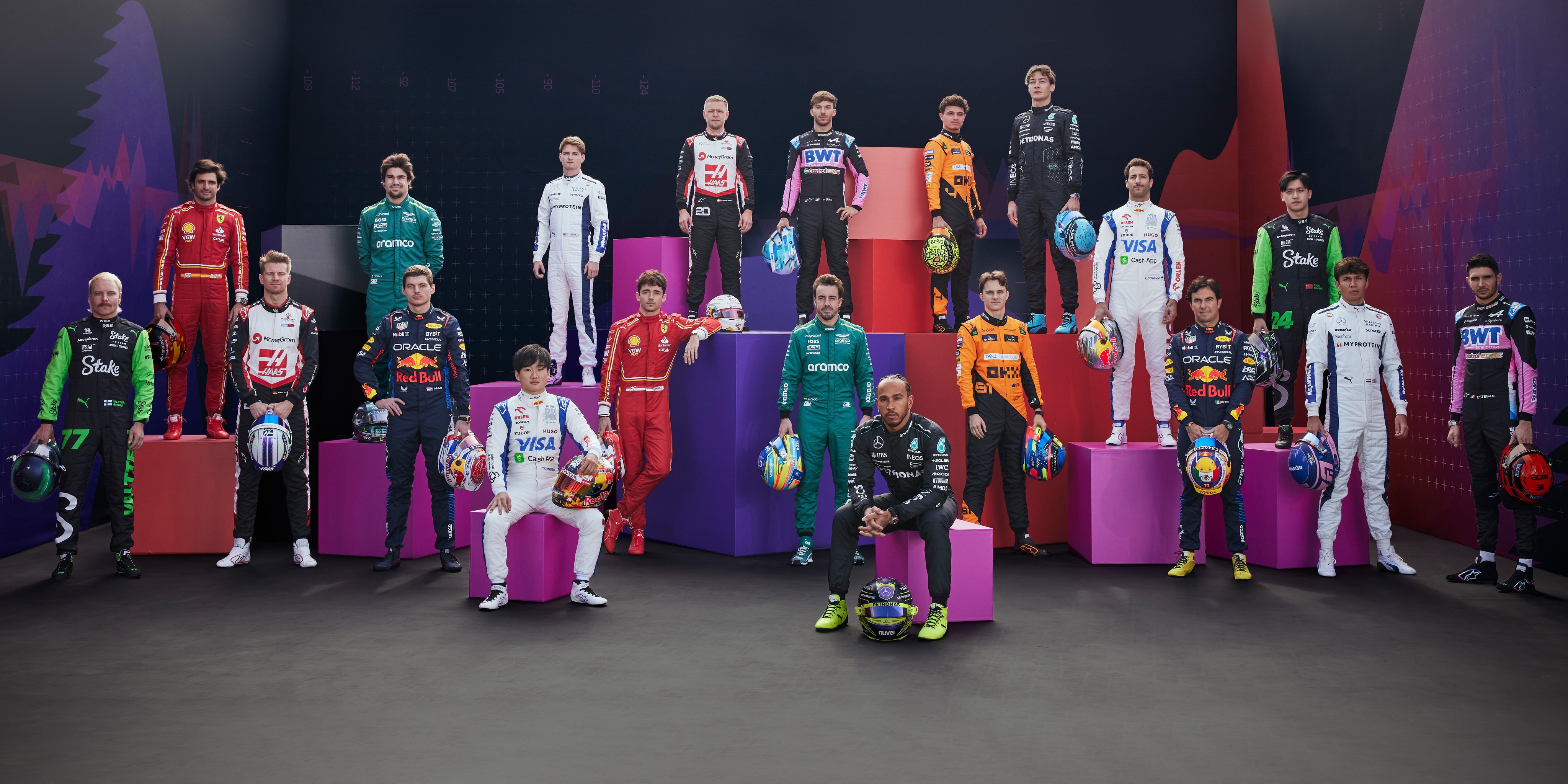 雷诺车队完胜红牛二队，周冠宇关键制胜