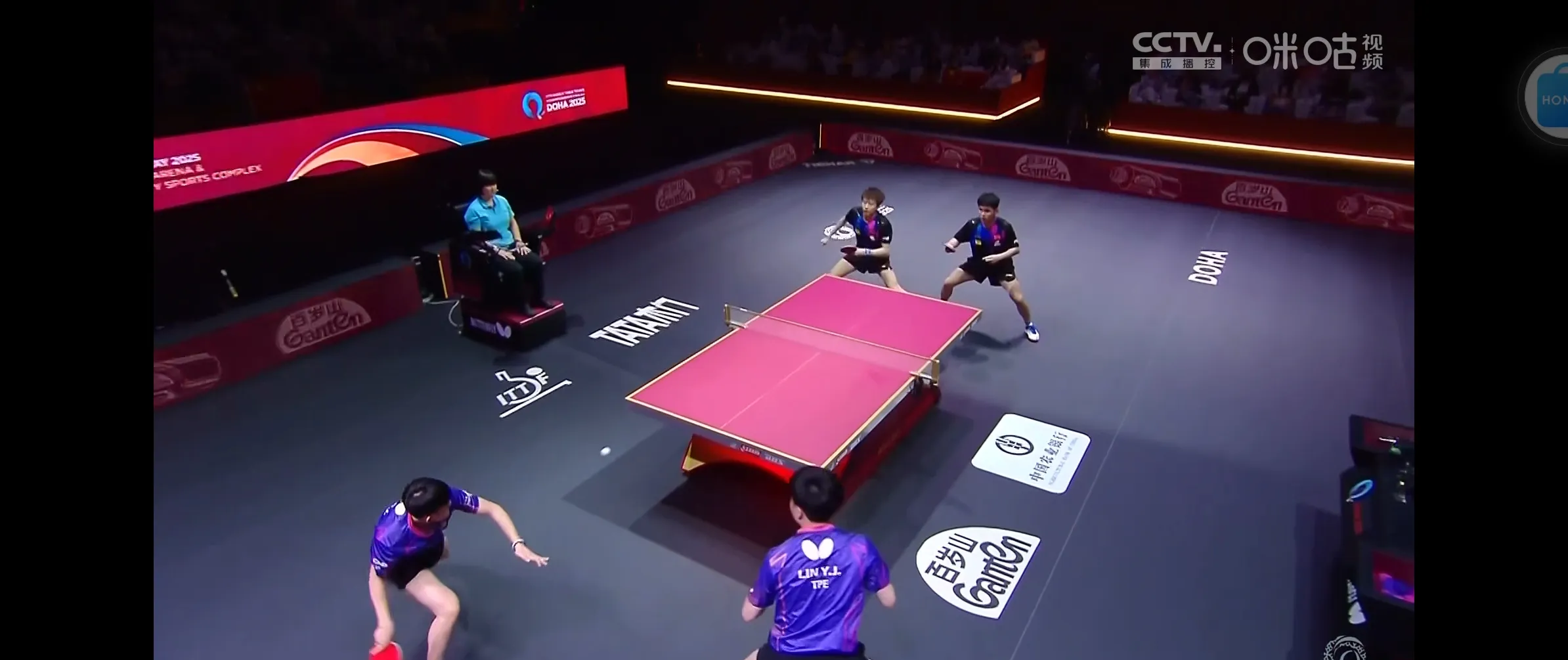 中国乒乓球队爆冷瑞典乒乓球队，水谷隼统治全场