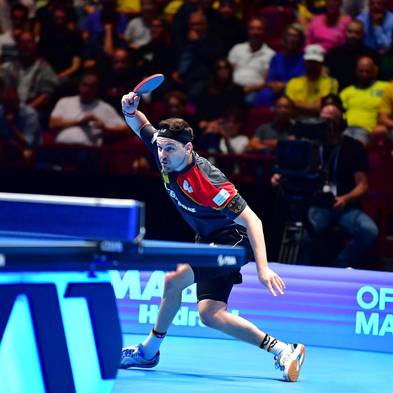 英国乒乓球队完胜韩国乒乓球队，波尔统治全场