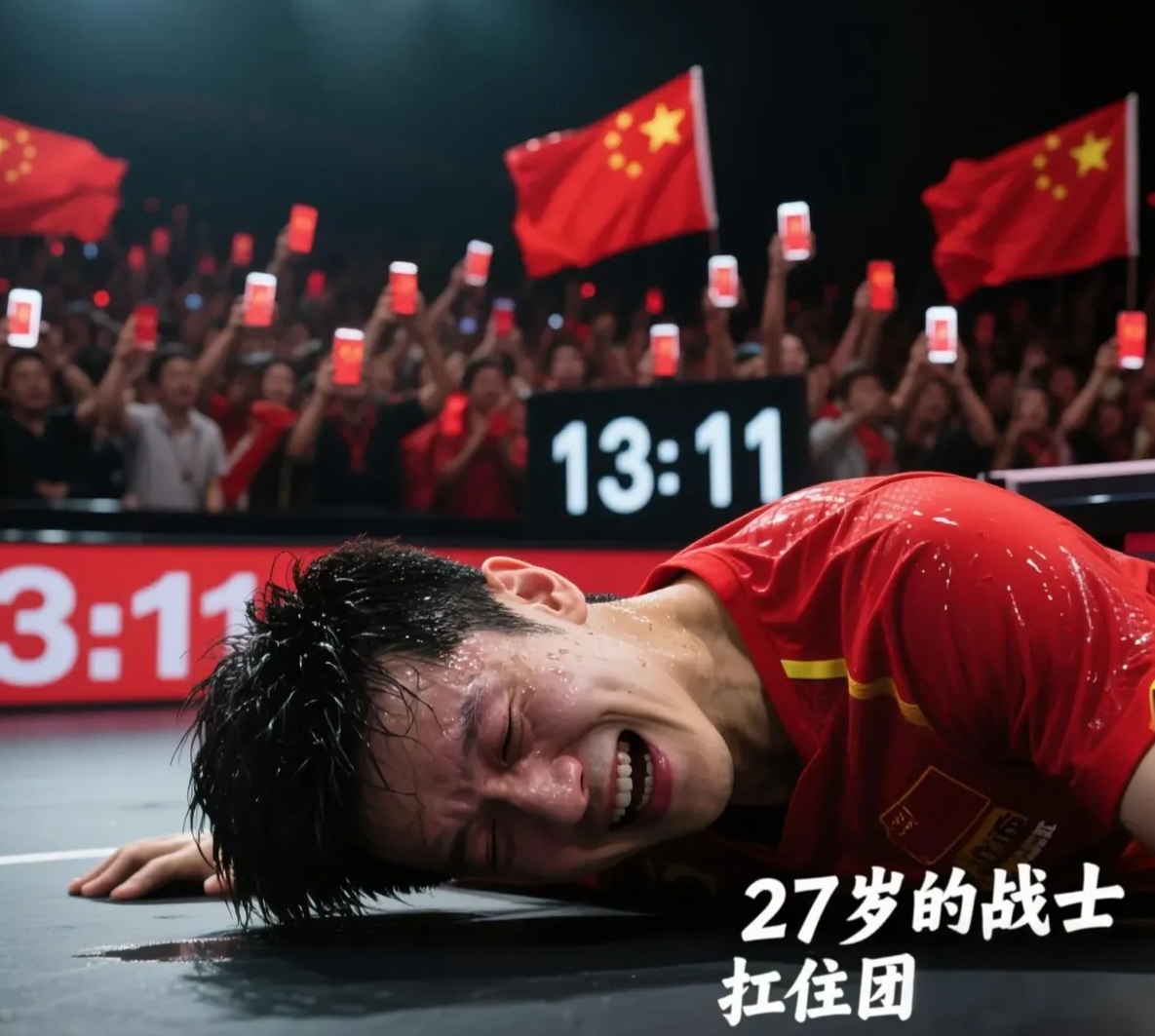 中国队鏖战波兰队，梁靖崑点燃赛场