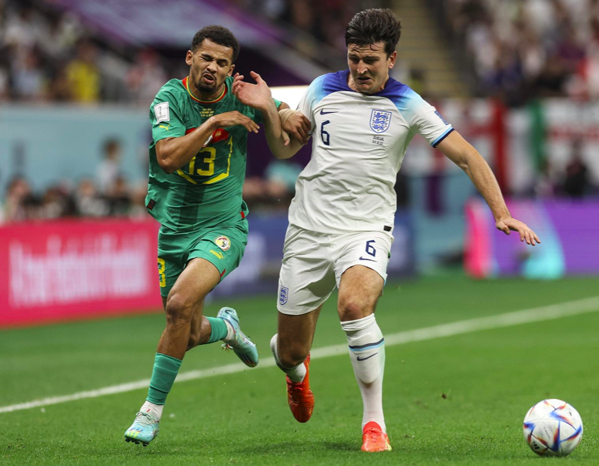 英格兰横扫塞内加尔,蒂亚戈惊艳四座 英格兰横扫塞内加尔,蒂亚戈惊艳四座